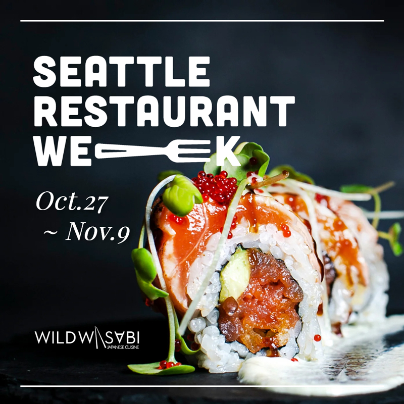 Seattle Restaurant Week Fall 2024 Wild Wasabi Lynnwood